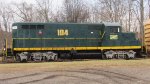 Ohio South Central Railroad (OSCR) 104